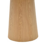 Tραπέζι Donda pakoworld mdf sonoma Φ100x76εκ - Image 2