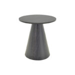 Tραπέζια σαλονιού Donda pakoworld mdf-μέταλλο σετ 2τεμ. μαύρο - Image 2