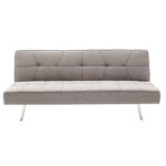 Καναπές-κρεβάτι Travis pakoworld 3θέσιος ύφασμα γκρι 175x83x74εκ - Image 2