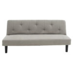 Καναπές-κρεβάτι Breathe pakoworld ύφασμα γκρι 167x77x73εκ - Image 3