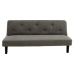 Καναπές-κρεβάτι Breathe pakoworld ύφασμα ανθρακί 167x77x73εκ - Image 3