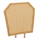 Σκαμπό μπαρ Camilla I pakoworld φυσικό pe rattan με μπεζ ύφασμα και μέταλλο σε φυσική απόχρωση 47.5x58x117εκ - Image 5