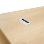 Γραφείο εργασίας επαγγελματικό Amazon pakoworld αριστερή γωνία χρώμα sonoma 180x160x76εκ - Image 5