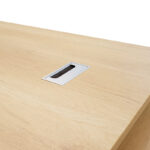 Γραφείο εργασίας επαγγελματικό Amazon pakoworld δεξιά γωνία χρώμα sonoma 180x160x76εκ - Image 5