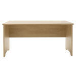 Γραφείο εργασίας επαγγελματικό Amazon pakoworld χρώμα sonoma 150x75x75εκ - Image 3