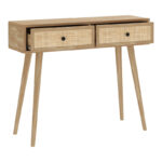 Κονσόλα Oslo pakoworld sonoma 100x29x81εκ - Image 2