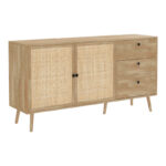 Μπουφές Oslo pakoworld sonoma 150x39x79εκ