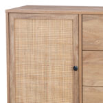 Μπουφές Oslo pakoworld σε sonoma απόχρωση 85x39x79εκ - Image 4