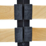 Σομιές μεταλλικός με 17 ανατομικές τάβλες 142x185x5εκ - Image 5