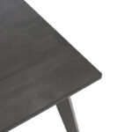 Τραπέζι Benson pakoworld MDF σε rustic grey απόχρωση 80x80x75εκ - Image 2