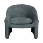 Πολυθρόνα Berza pakoworld ανθρακί ύφασμα 76x76x71εκ - Image 2