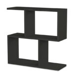 Βοηθητικό τραπέζι Homemania pakoworld χρώμα ανθρακί 60x20x60εκ