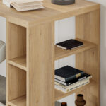 Γραφείο Colmar pakoworld σε oak απόχρωση 140x60x75εκ - Image 2