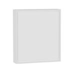 Γραφείο τοίχου ανοιγόμενο Ravin pakoworld λευκό 63x90x154εκ - Image 2