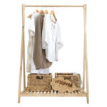 Έπιπλο εισόδου Leone pakoworld φυσικό 86x38x125εκ - Image 2