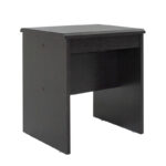 Τουαλέτα κρεβατοκάμαρας OLYMPUS pakoworld με καθρέπτη και σκαμπό χρώμα wenge - Image 5