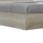 Κρεβάτι OLYMPUS pakoworld σε χρώμα castilo oak 140x200εκ - Image 2