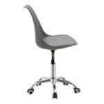 Καρέκλα γραφείου εργασίας Gaston II pakoworld PP-PU γκρι - Image 3