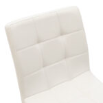 Καρέκλα Cian II pakoworld PU λευκό-φυσικό πόδι - Image 5