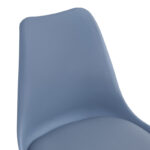 Καρέκλα γραφείου εργασίας Gaston II pakoworld pp-pu σε απόχρωση ανοιχτό μπλε 48x57x77-90εκ - Image 5