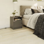 Κομοδίνο Luna Γραφίτης 40x40x50cm