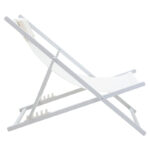 Σεζλόνγκ επαγγελματική Corte pakoworld αλουμίνιο λευκό-textilene μπεζ - Image 3