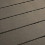 Τραπέζι Appa pakoworld αλουμίνιο και plywood σε ανθρακί απόχρωση Φ120x74εκ - Image 2