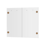 Κάτω Πορτάκια Charlotte Λευκό 80x71.4x1.6cm - Image 2