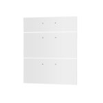 Προσόψεις Συρταρίερας Charlotte Λευκό 60x71.4x1.6cm - Image 3