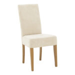 Τραπεζαρία Ditta-Winslow pakoworld σετ 7τμχ ξύλο rubberwood σε ανοιχτό καρυδί χρώμα 180x85x75εκ