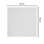 Επιφάνεια τραπεζιού Scenic pakoworld Werzalit μαύρο 80x80εκ πάχους 35mm - Image 3