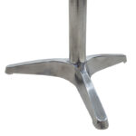 Βάση τραπεζιού Hip pakoworld αλουμινίου τρίνυχη 52x52x72εκ - Image 2