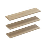 Ραφιέρα τοίχου Divar pakoworld sonoma 60x14.5x1.8εκ - Image 2