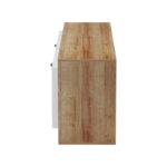 Έπιπλο τηλεόρασης Tobler pakoworld σε oak- λευκή απόχρωση 170x40x53εκ - Image 4
