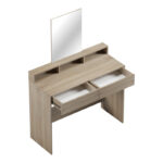 Τουαλέτα κρεβατοκάμαρας Frentsel pakoworld σε sonoma απόχρωση 100x40x140εκ