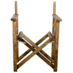 Σκελετός πολυθρόνας σκηνοθέτη Retto pakoworld μασίφ ξύλο οξιάς καρυδί - Image 4