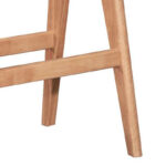 Τραπέζι Bar Winslow pakoworld ξύλο rubberwood ανοικτό καρυδί 120x45x100εκ - Image 3