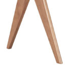 Τραπέζι Winslow pakoworld ξύλο rubberwood σε ανοιχτό καρυδί χρώμα 180x85x75εκ - Image 2