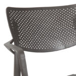 Πολυθρόνα Frontline pakoworld PP ανθρακί - Image 2