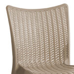 Καρέκλα Confident pakoworld PP cappucino