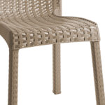 Καρέκλα Confident pakoworld PP cappucino - Image 2