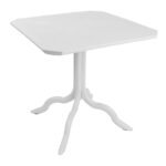 Τραπεζαρία Icon-Festive pakoworld σετ 3τεμ PP σε λευκή απόχρωση - Image 4