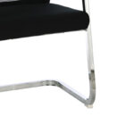 Καρέκλα γραφείου επισκέπτη Chromatic pakoworld μέταλλο-mesh μαύρο - Image 5