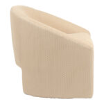 Πολυθρόνα Mordak pakoworld μπεζ ύφασμα 82x72x74εκ - Image 3