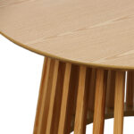 Τραπέζι σαλονιού Domonic pakoworld mdf/pw σε φυσική απόχρωση Φ80x45εκ - Image 3