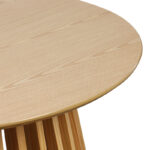 Τραπέζι σαλονιού Domonic pakoworld mdf/pw σε φυσική απόχρωση Φ80x45εκ - Image 5