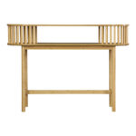 Κονσόλα Nodial pakoworld MDF/Bamboo σε φυσική απόχρωση 120x39x85εκ - Image 2