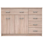 Μπουφές ΚΟΜ2D5S 120x33x85εκ Sonoma