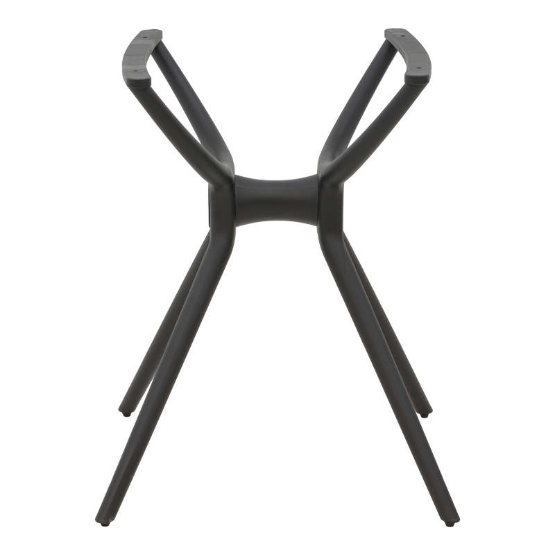 262-000041-1 Βάση τραπεζιού Herno pakoworld μαύρο pp 60x61x73εκ - Image 1