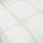 Καρέκλα επισκέπτη στοιβαζόμενη Otlen pakoworld λευκό pu-πόδι χρωμίου 47x45x87εκ - Image 4